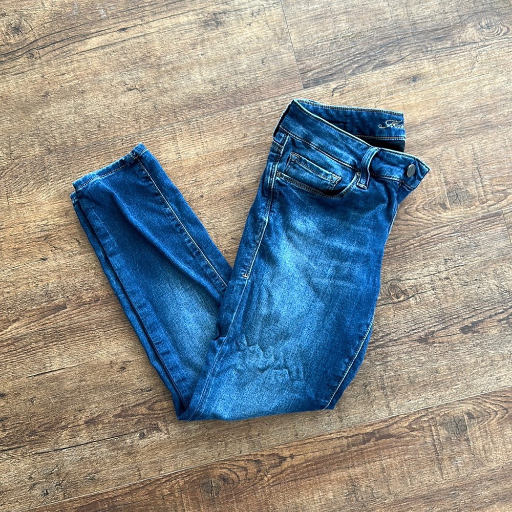 Mavi Jeans Serena Low Rise Super Skinny Petite Jeans Sz 26P